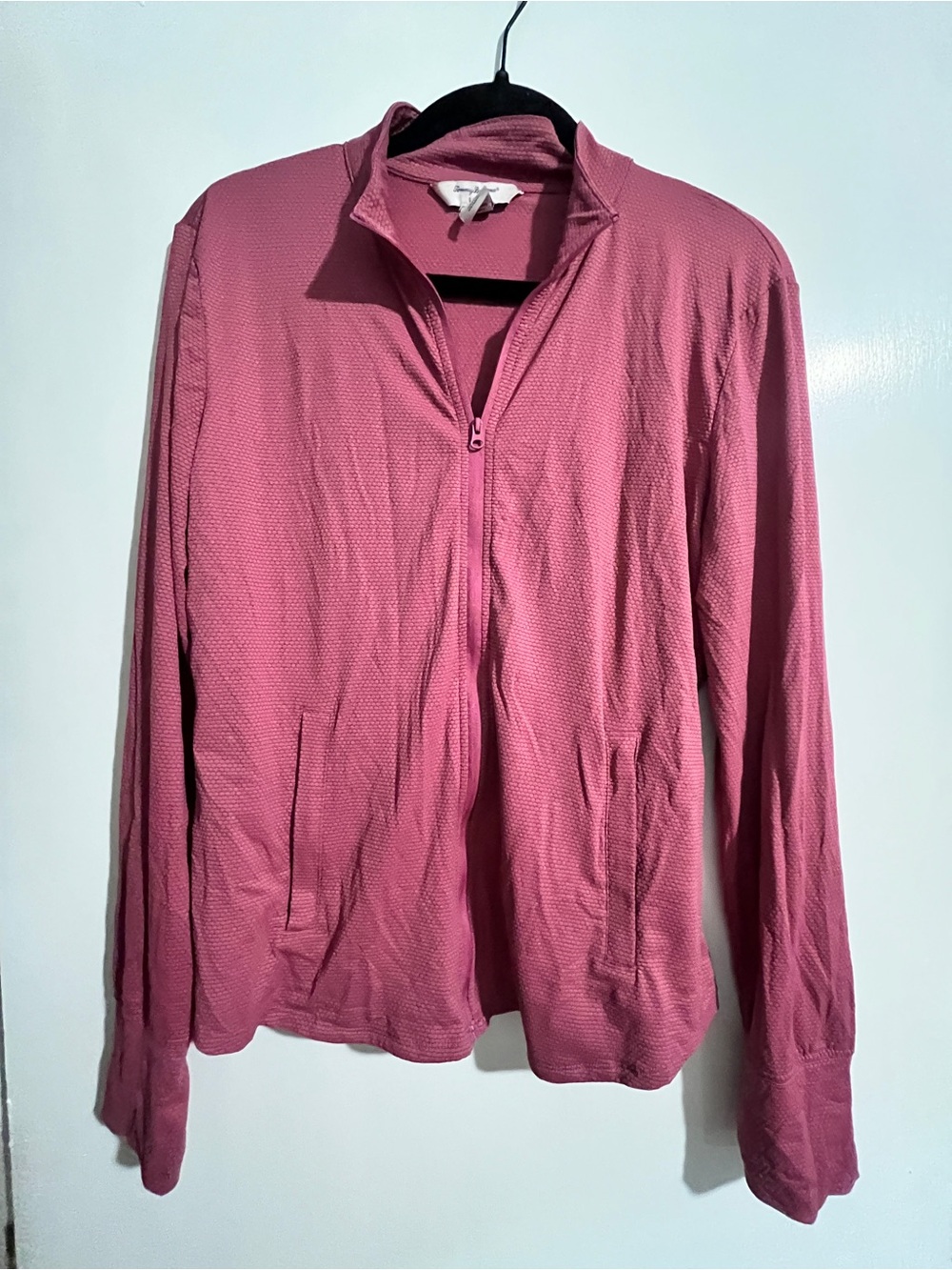 Tommy Bahama Golf Women’s Magenta Full Zip Jacket Size Large
